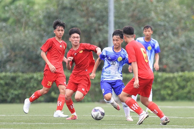 Giải U17 quốc gia năm 2023 thu hút sự tham dự của 30 đội, tăng thêm 5 đội so với mùa giải trước. (Ảnh: VFF)