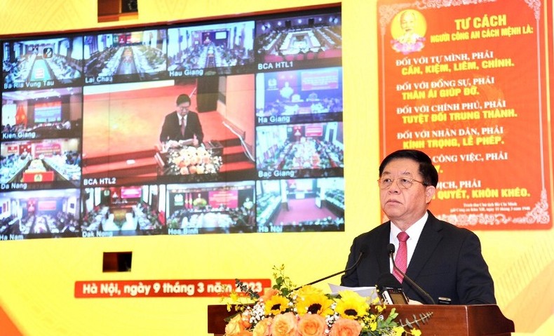 Hội thảo khoa học “Sáu điều dạy của Chủ tịch Hồ Chí Minh - di sản tinh thần vô giá của lực lượng Công an nhân dân” ảnh 2 Hội thảo khoa học “Sáu điều dạy của Chủ tịch Hồ Chí Minh - di sản tinh thần vô giá của lực lượng Công an nhân dân” ảnh 1