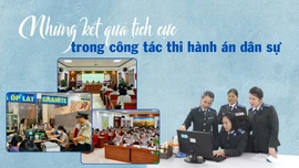 Những kết quả tích cực trong công tác thi hành án dân sự