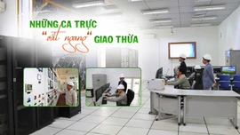 Những ca trực “vắt ngang” giao thừa