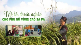 Mở lối thoát nghèo cho phụ nữ vùng cao Sa Pa