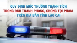 [Infographic] Quy định mức thưởng thành tích trong đấu tranh phòng, chống tội phạm trên địa bàn tỉnh Lào Cai