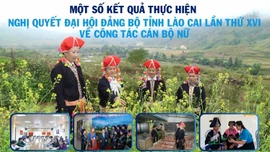 [Infographic] Một số kết quả thực hiện Nghị quyết Đại hội Đảng bộ tỉnh Lào Cai lần thứ XVI về công tác cán bộ nữ