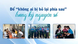 Để “không ai bị bỏ lại phía sau" trong kỷ nguyên số