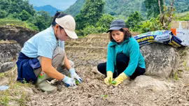 Nậm Xé ra quân trồng 5 ha cây vụ đông