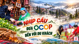 Nhịp cầu đưa OCOP đến với du khách