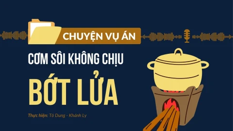 Cơm sôi không chịu bớt lửa