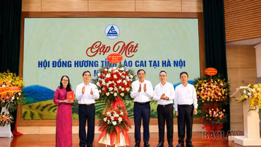 Hội đồng hương tỉnh Lào Cai tại Hà Nội: Đoàn kết hướng về quê hương