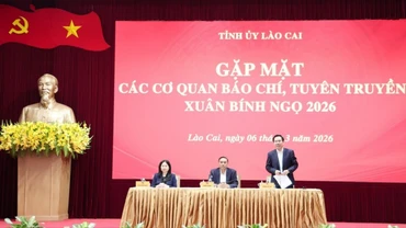 Lào Cai gặp mặt các cơ quan báo chí, tuyên truyền nhân dịp Xuân Bính Ngọ 2026