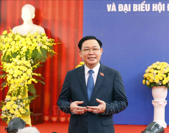 Chủ tịch Quốc hội Vương Đình Huệ: Qua cuộc bầu cử càng thấy được sức mạnh của nhân dân ảnh 1 Chú thích ảnh
