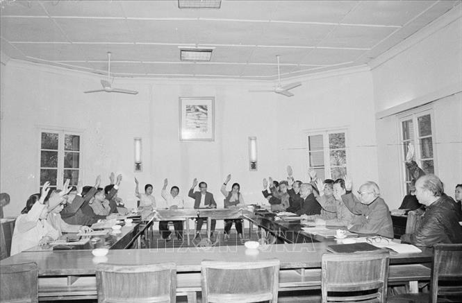 45 năm ngày Tổng tuyển cử bầu Quốc hội của nước Việt Nam thống nhất ảnh 2 Chú thích ảnh