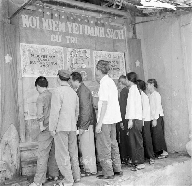 45 năm ngày Tổng tuyển cử bầu Quốc hội của nước Việt Nam thống nhất ảnh 8 Chú thích ảnh