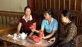Thanh long ruột đỏ ở xã Quy Mông