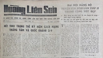 Ngày 5/9/1986: Báo Hoàng Liên Sơn đưa tin về Lễ khai giảng năm học mới