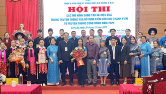 Gần 800 người được truyền thông về Dự án 8 tại xã Bản Lầu