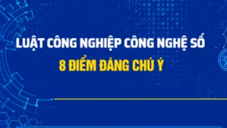 Luật Công nghiệp công nghệ số: 8 điểm đáng chú ý