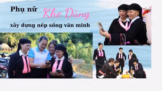 Phụ nữ Khe Dùng xây dựng nếp sống văn minh