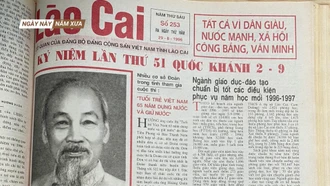 Ngày 29/8/1996, Báo Lào Cai đăng: Thi đua lập thành tích chào mừng Ngày Quốc khánh