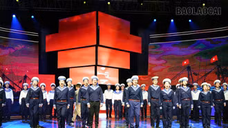 Sâu lắng Chương trình nghệ thuật “Lời thề giữ biển”