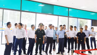 Kiểm tra, khảo sát thực tế tại các cửa khẩu quốc tế trên địa bàn tỉnh Lào Cai