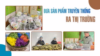 Đưa sản phẩm truyền thống ra thị trường
