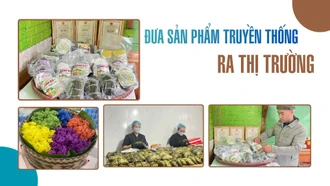 Đưa sản phẩm truyền thống ra thị trường