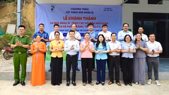 Khánh thành 6 nhà nhân ái tại xã Phúc Khánh