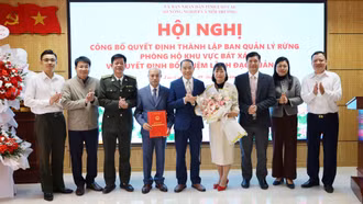 Thành lập Ban Quản lý rừng phòng hộ khu vực Bát Xát