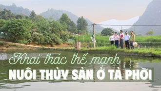 Khai thác thế mạnh nuôi thủy sản ở Tả Phời