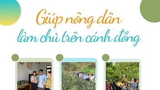 Giúp nông dân làm chủ trên cánh đồng