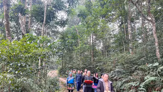 Nét đẹp cúng rừng của người Mông Tổng Kim