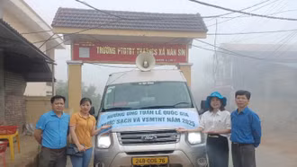 Tuyên truyền về nước sạch và vệ sinh môi trường tại vùng nông thôn