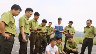 Trang bị 13 flycam phục vụ công tác quản lý, bảo vệ rừng