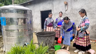 Tỷ lệ hộ dân nông thôn sử dụng nước hợp vệ sinh đạt 95,3%