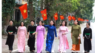 Khánh thành “Đường cờ Tổ quốc” tại phường Bình Minh