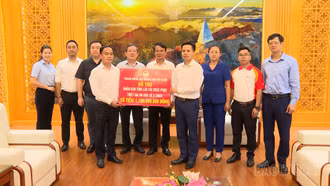 Trung ương Hội Nông dân Việt Nam hỗ trợ tỉnh Lào Cai khắc phục hậu quả thiên tai