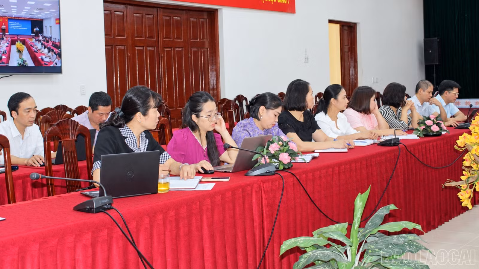 55 tuyên truyền viên, báo cáo viên được hướng dẫn 6 kỹ năng tuyên truyền miệng cơ bản.