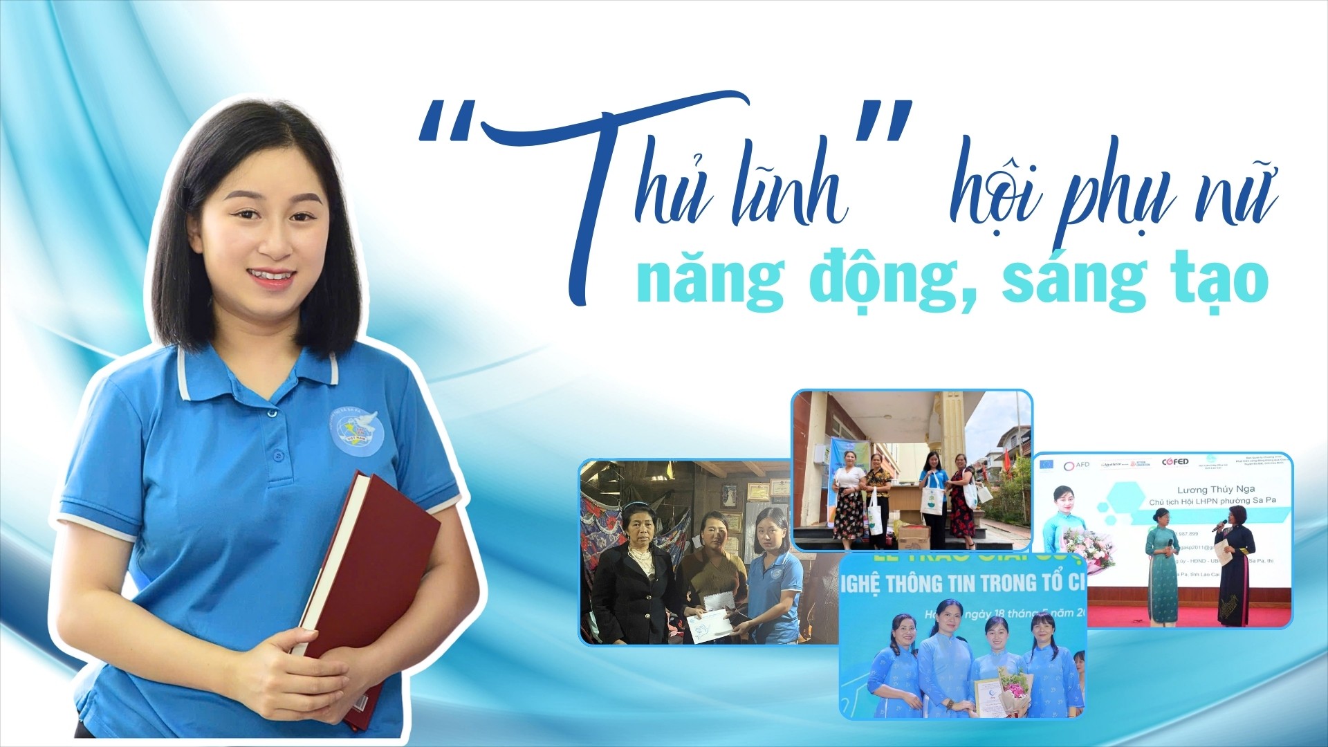 “Thủ lĩnh” hội phụ nữ năng động, sáng tạo