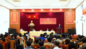 Ứng cử viên đại biểu HĐND tỉnh đơn vị bầu cử số 4 tiếp xúc cử tri