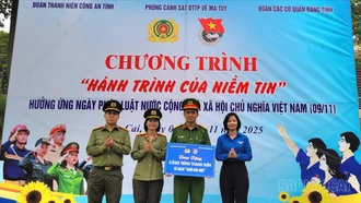 Ấm áp yêu thương trong chương trình “Hành trình của niềm tin” 