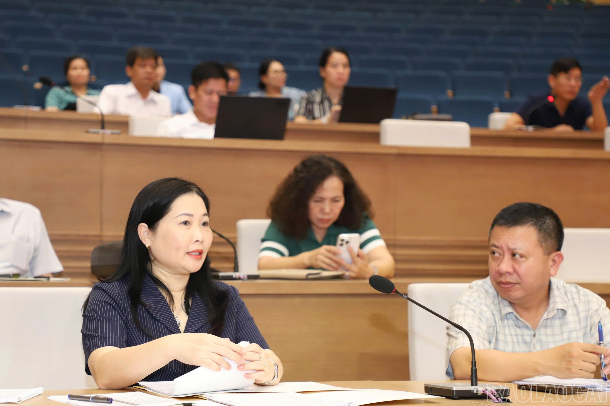 Đồng chí Phó Chủ tịch UBND tỉnh lưu ý các đơn vị liên quan tiếp thu các góp ý, chuẩn bị tốt nhất cho Đại hội Thi đua yêu nước tỉnh Lào Cai lần thứ I diễn ra thành công. (Ảnh Tuấn Anh) baolaocai-br_9e4195cc-320c-408f-b4ca-2f9be14aee2b.jpg