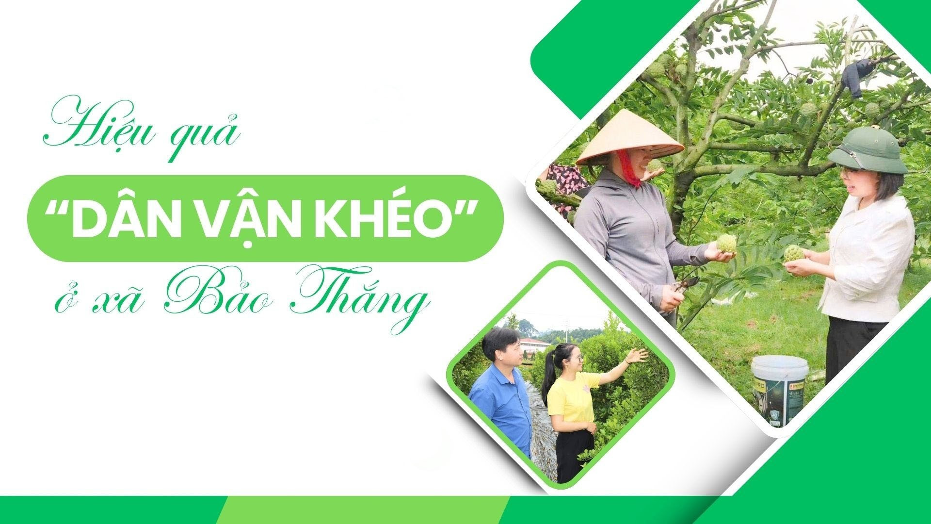 Hiệu quả “Dân vận khéo” ở xã Bảo Thắng