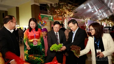 Sức hút nông sản, đặc sản tại Hội chợ xúc tiến thương mại biên giới Bát Xát - Lào Cai 2026