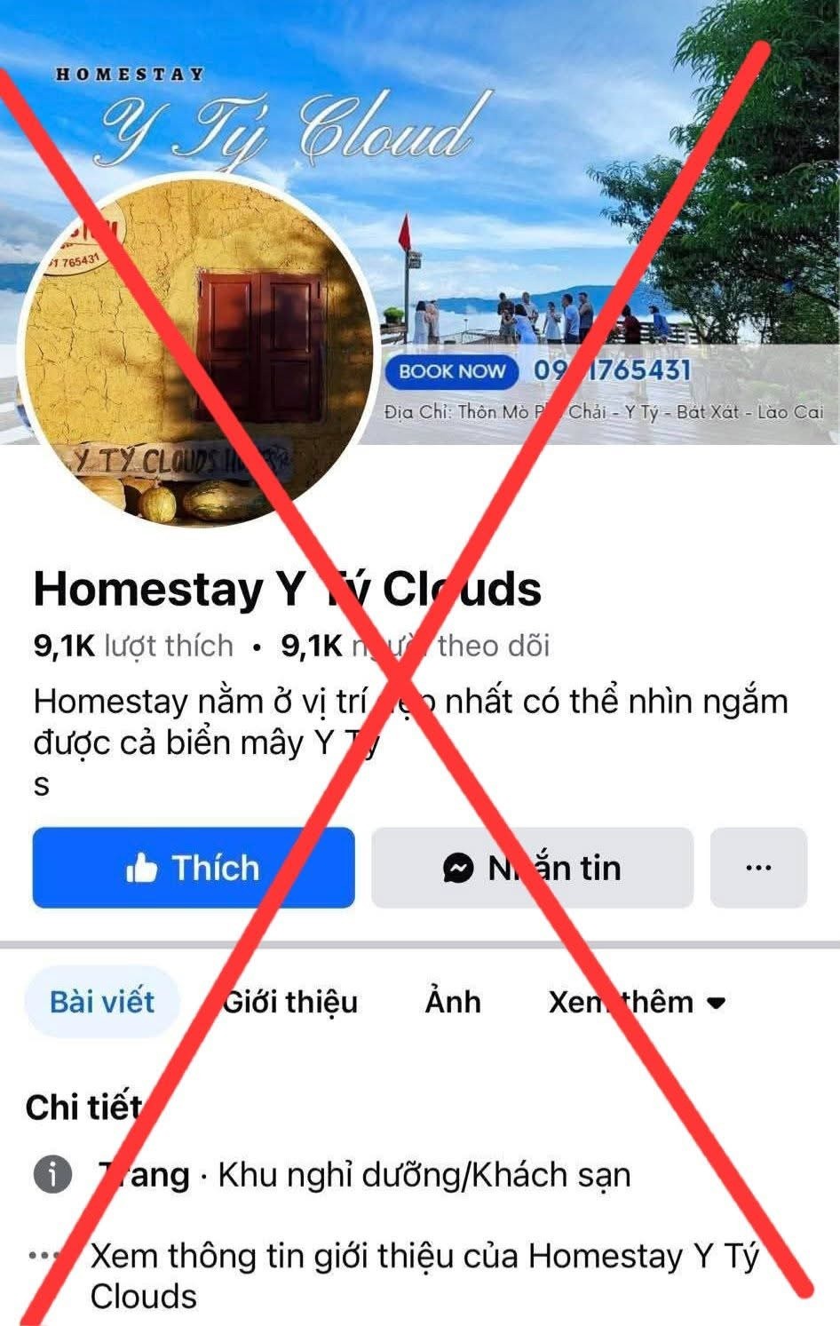 Rất nhiều fanpage giả mạo được lập nên nhằm lừa đảo du khách. img-2352.jpg