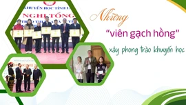 Những “viên gạch hồng” xây phong trào khuyến học