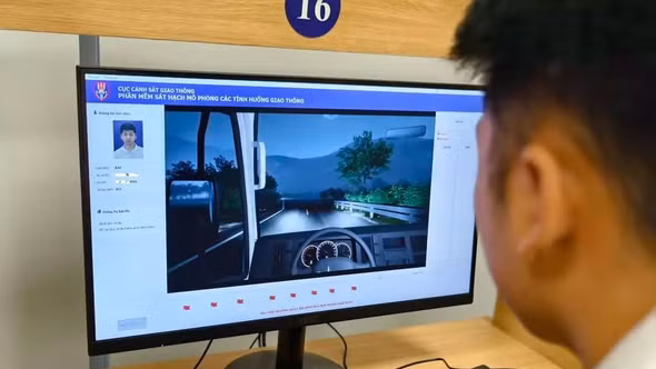 Bỏ thi mô phỏng sát hạch lái xe từ 01/7