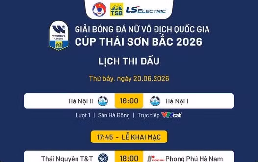 Giải bóng đá nữ quốc gia 2026: Lần đầu có ngoại binh, đổi thể thức thi đấu