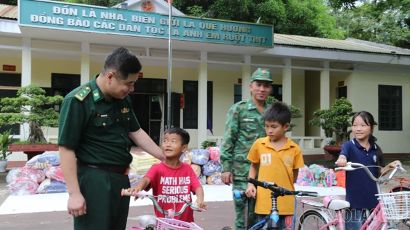 Phát huy sức trẻ quân hàm xanh nơi biên giới Trịnh Tường