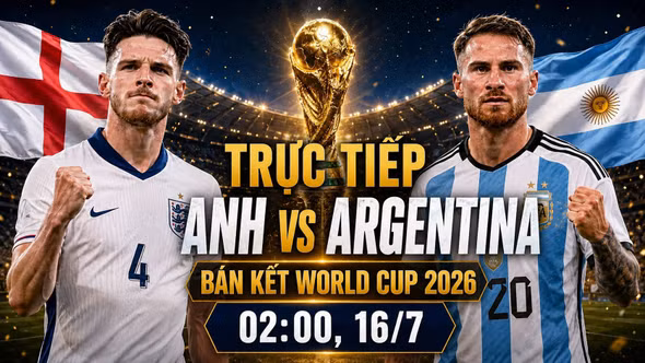 TRỰC TIẾP bóng đá Anh 1-0 Argentina (Hiệp 2): Argentina tăng tốc tìm bàn gỡ