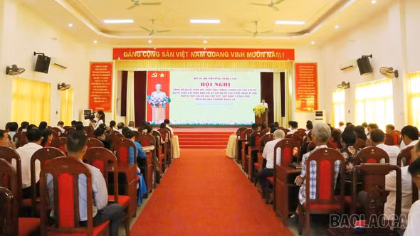 Nhiều địa phương kiện toàn tổ chức cơ sở sau sắp xếp thôn, tổ dân phố